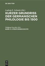 Cover: Literaturgeschichte - De Gruyter