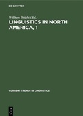 Cover: Linguistics in North America, 1 - De Gruyter Mouton
