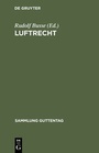Cover: Luftrecht - De Gruyter
