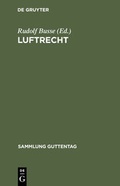 Cover: Luftrecht - De Gruyter