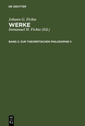 Cover: Zur theoretischen Philosophie II - De Gruyter
