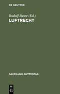 Cover: Luftrecht - De Gruyter