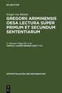 Cover: Super Primum (Dist 7-17) - De Gruyter