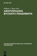 Cover: Aristophanis Byzantii Fragmenta - De Gruyter