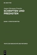 Cover: Streitschriften - De Gruyter
