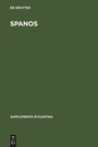 Cover: Spanos - De Gruyter