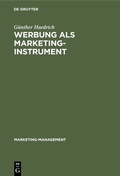 Cover: Werbung als Marketinginstrument - De Gruyter