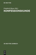Cover: Konfessionskunde - De Gruyter