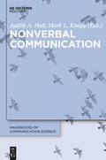Cover: Nonverbal Communication - De Gruyter Mouton
