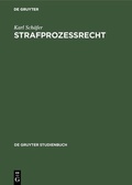 Cover: Strafproze&szlig;recht - De Gruyter