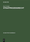 Cover: Strafproze&szlig;recht - De Gruyter