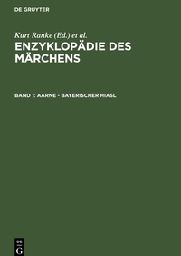Bild vergrößern Bild: Enzyklopädie des Märchens / Aarne - Bayerischer Hiasl - De Gruyter