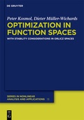 Cover: Optimization in Function Spaces - De Gruyter