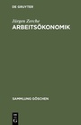 Cover: Arbeitsökonomik - De Gruyter