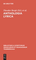 Cover: Anthologia lyrica - De Gruyter