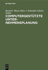 Abbildung von: Computergestützte Unternehmensplanung - De Gruyter