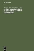 Cover: Vern&uuml;nftiges Denken - De Gruyter