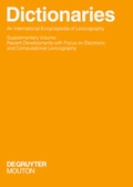 Cover: W&ouml;rterb&uuml;cher / Dictionaries / Dictionnaires / Dictionaries. An International Encyclopedia of Lexicography - De Gruyter Mouton