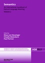 Cover: Semantics / Semantics. Volume 2 - De Gruyter Mouton