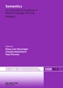 Cover: Semantics. Volume 2 - De Gruyter Mouton
