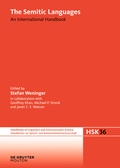 Cover: The Semitic Languages - De Gruyter Mouton
