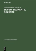 Cover: Silben, Segmente, Akzente - De Gruyter