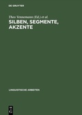 Cover: Silben, Segmente, Akzente - De Gruyter