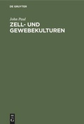 Cover: Zell- und Gewebekulturen - De Gruyter