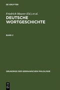 Cover: Deutsche Wortgeschichte / Deutsche Wortgeschichte. Band 2 - De Gruyter Mouton