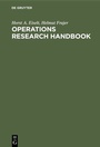 Cover: Operations research handbook - De Gruyter