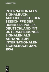 Abbildung von: Jan. 1954 - De Gruyter