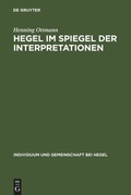 Cover: Hegel im Spiegel der Interpretationen - De Gruyter