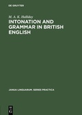 Cover: Intonation and grammar in British English - De Gruyter Mouton
