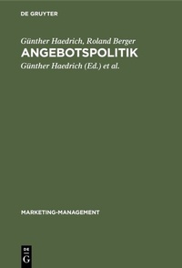 Abbildung von: Angebotspolitik - De Gruyter