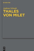 Cover: Thales von Milet in der fr&uuml;hen christlichen Literatur - De Gruyter