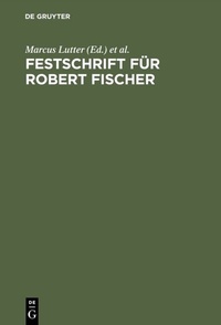 Enlarge image Cover: Festschrift für Robert Fischer - De Gruyter