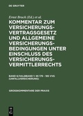 Cover: &sect;&sect; 179 - 185 VVG (Unfallversicherung) - De Gruyter