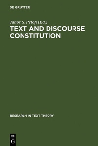 Abbildung von: Text and Discourse Constitution - De Gruyter