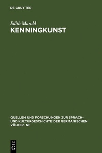 Abbildung von: Kenningkunst - De Gruyter