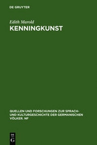 Abbildung von: Kenningkunst - De Gruyter