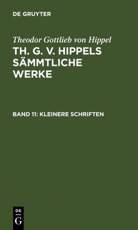 Abbildung von: Kleinere Schriften - De Gruyter