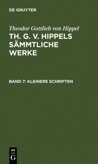 Abbildung von: Kleinere Schriften - De Gruyter