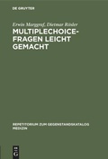 Cover: Multiplechoice-Fragen leicht gemacht - De Gruyter
