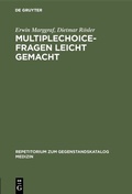 Cover: Multiplechoice-Fragen leicht gemacht - De Gruyter