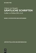Cover: Gutachten und Satzungen - De Gruyter