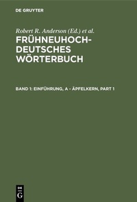 Abbildung von: Einführung, a - äpfelkern - De Gruyter