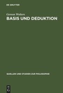 Cover: Basis und Deduktion - De Gruyter