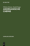 Cover: Anorganische Chemie - De Gruyter