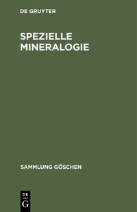 Abbildung von: Spezielle Mineralogie - De Gruyter