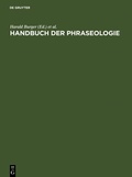 Cover: Handbuch der Phraseologie - De Gruyter